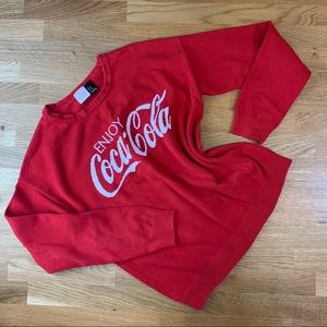 M Coca Cola Classic Red Sweater